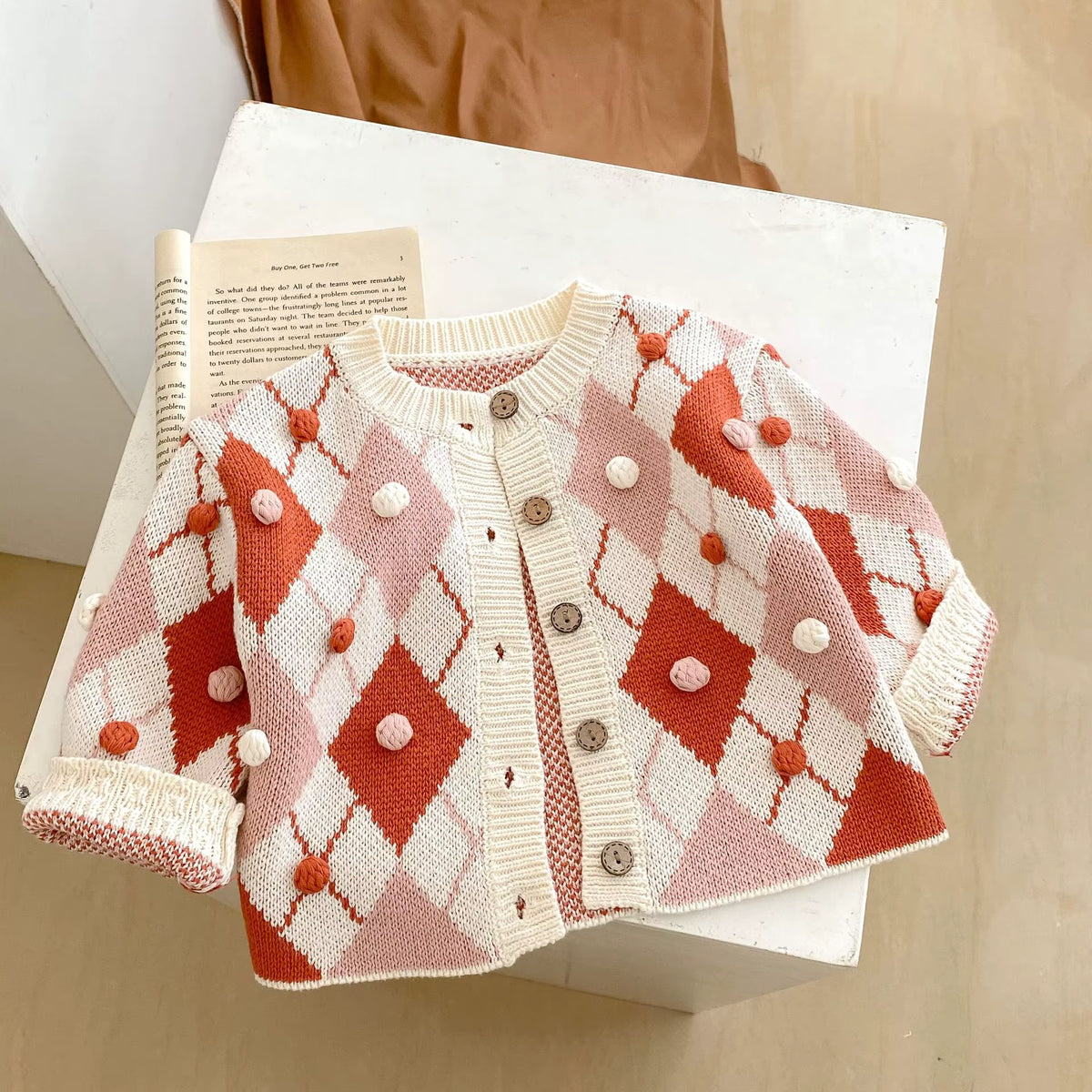 Candy Cottage Knitted Cardigan