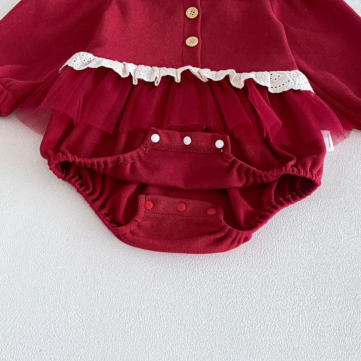 Little Red Riding Hood Romper & Bonnet Set