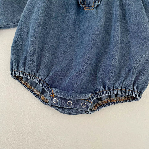 Daisy Mae Denim Romper