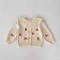 Little Mushroom Knitted Cardigan