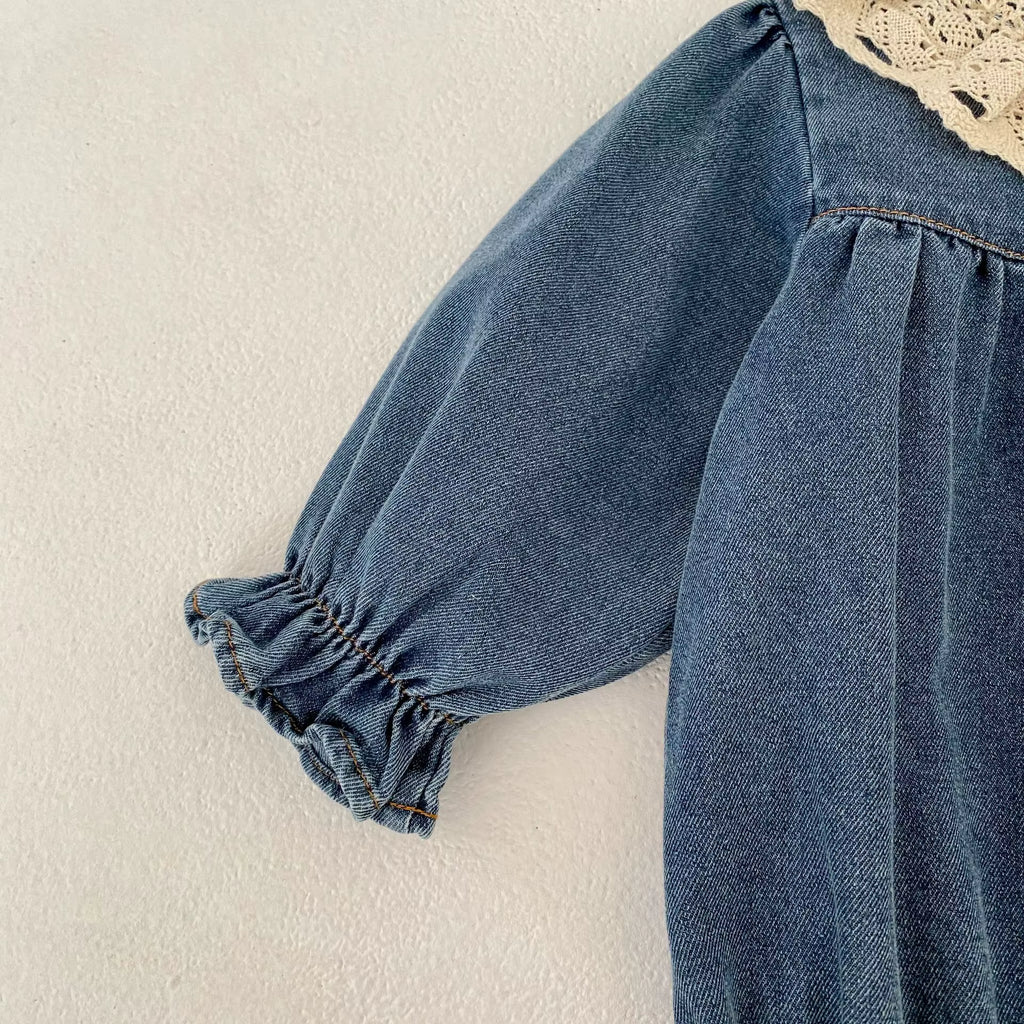 Daisy Mae Denim Romper